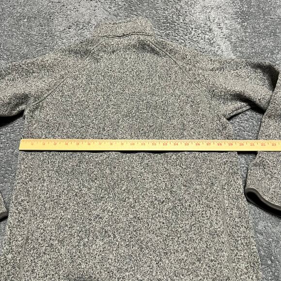 Patagonia Better Sweater Mens Small Gray Grey Outdoors Quarter Zip Hiking Qzip - Picture 4 of 8